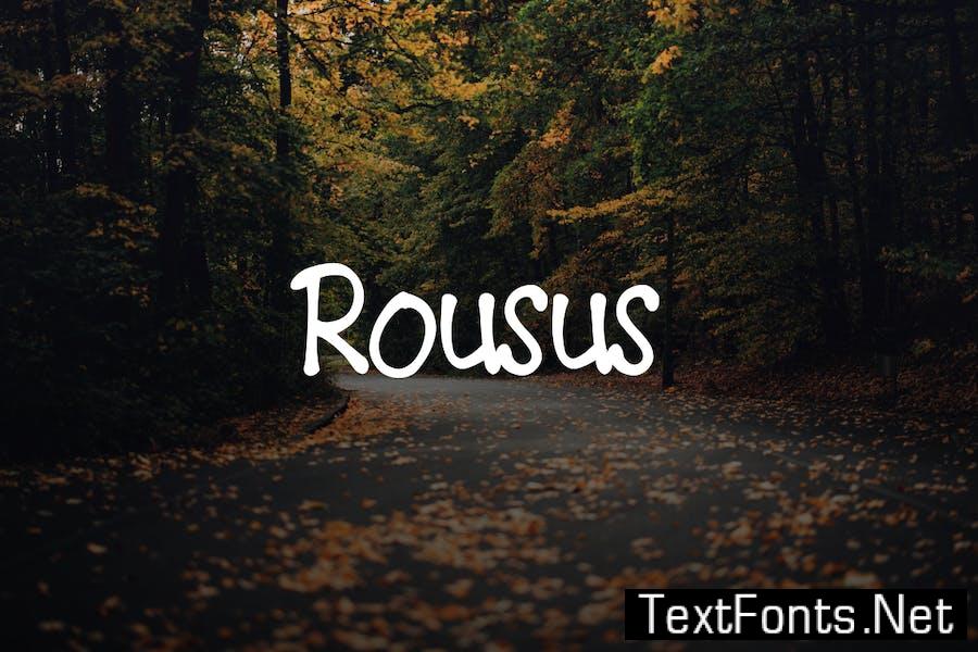 Rousus Font