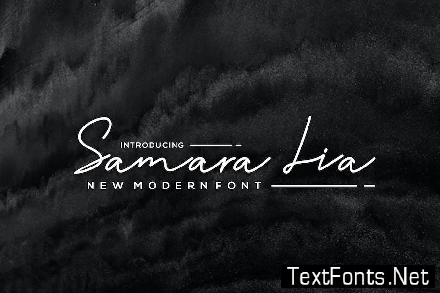 Samara lia font