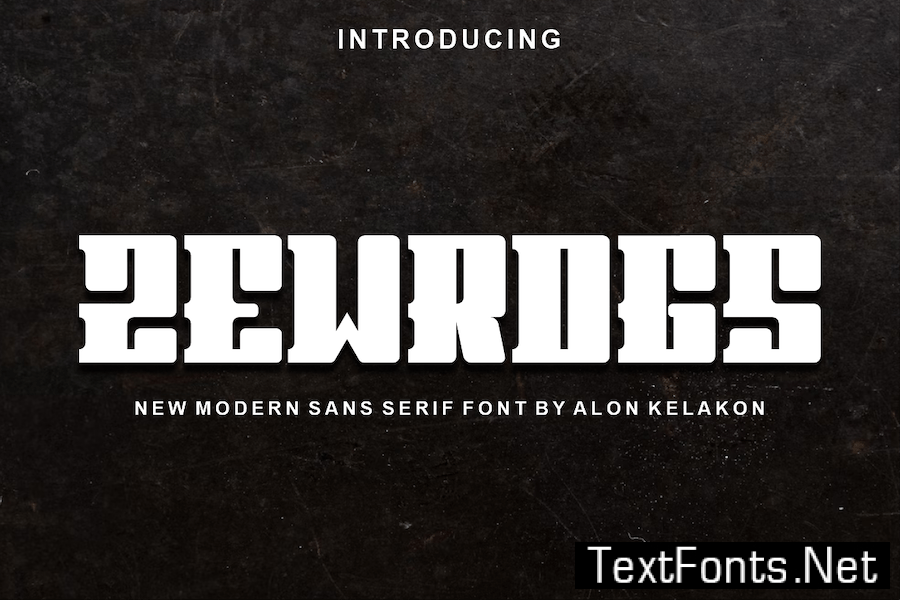 Zewrogs Font