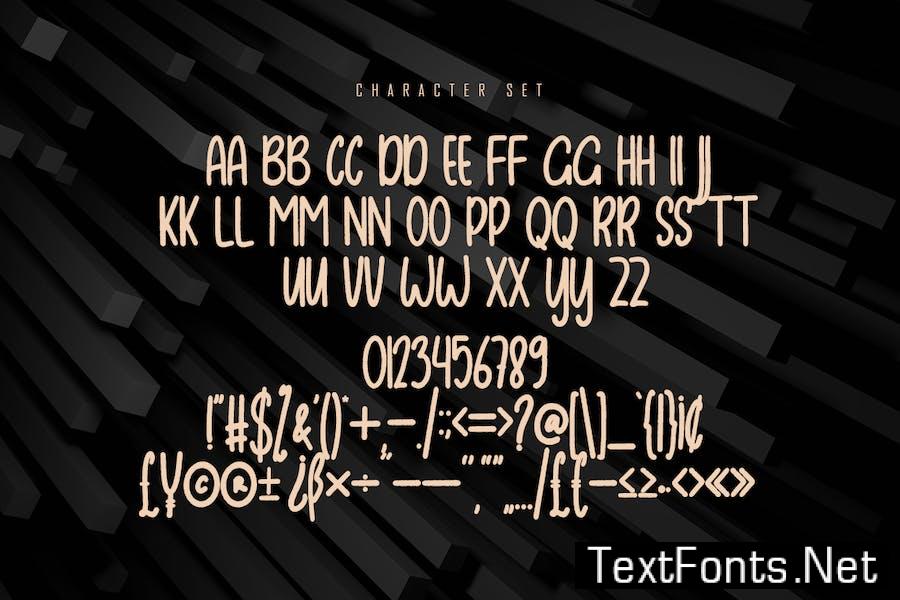 Eranity - Monoline Handwritten Font