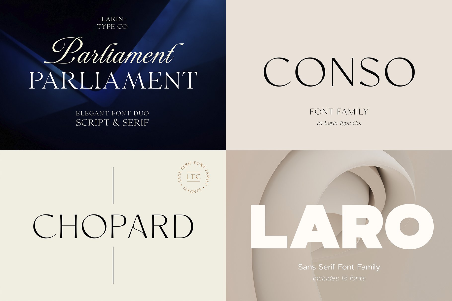 Modern Font Bundle Vol.2 10366486