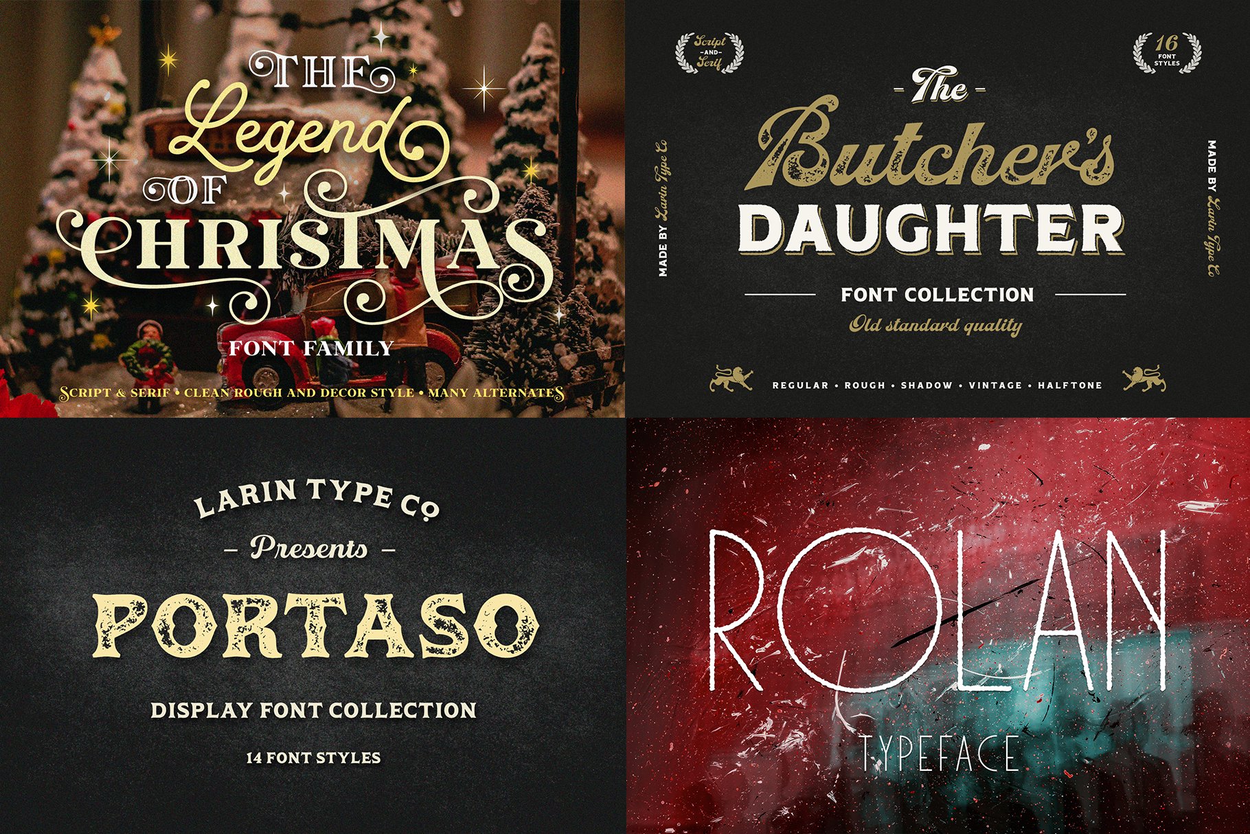 Modern Font Bundle Vol.2 10366486