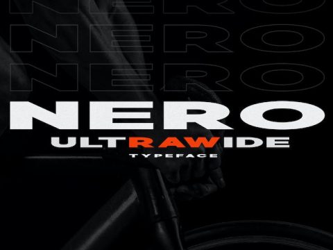 Nero - Ultra Wide Display Font