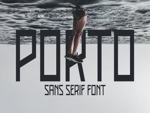 Porto - Decorative Font