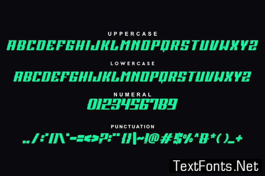 Regonek  Font