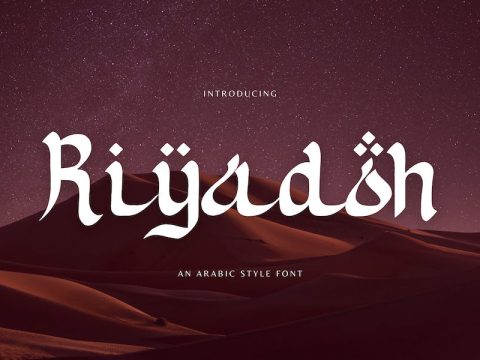 Riyadoh - Arabic Style Font