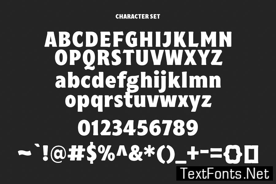 Goofley Display Sans Retro Font
