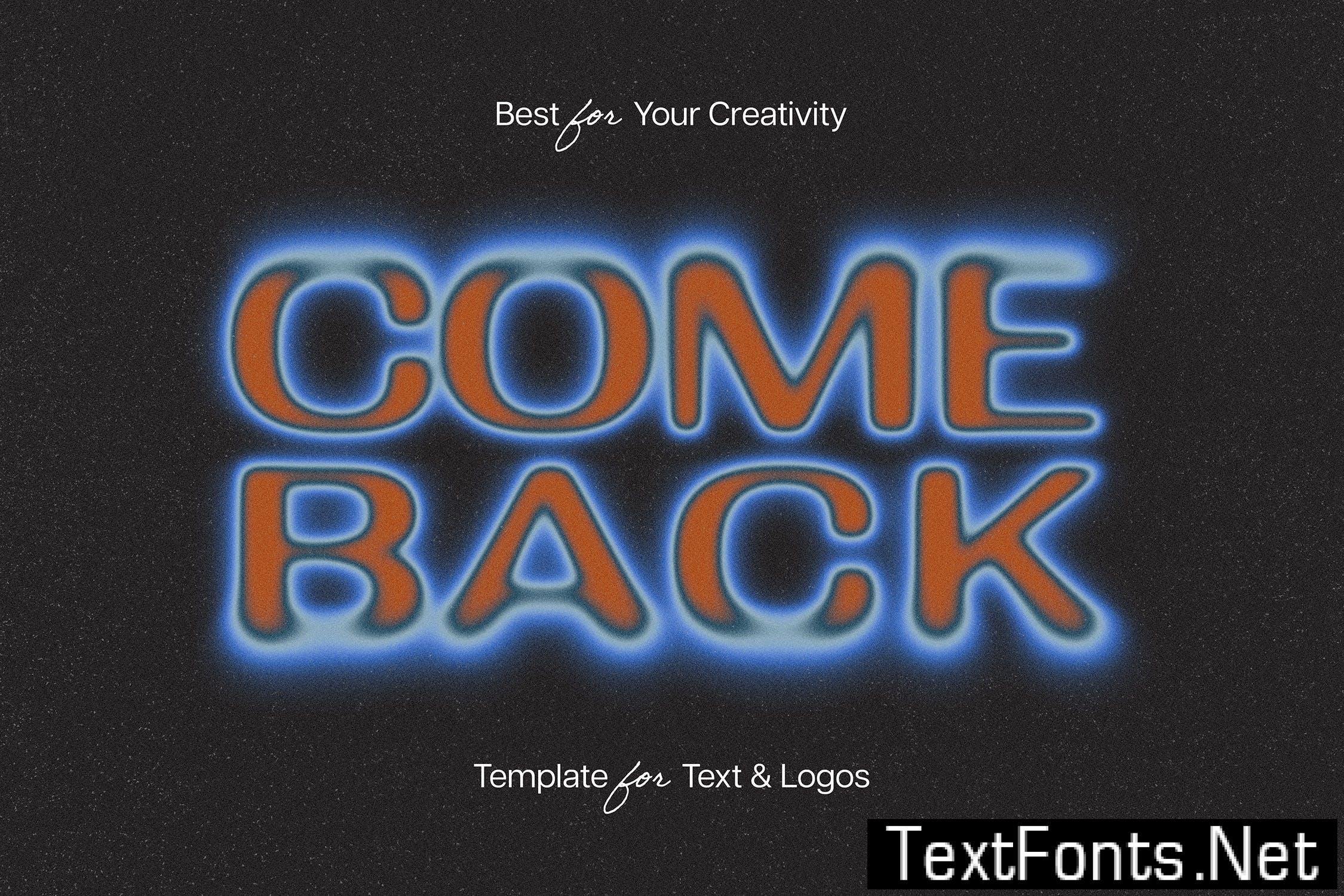 come-back-text-effect-2hv2y78