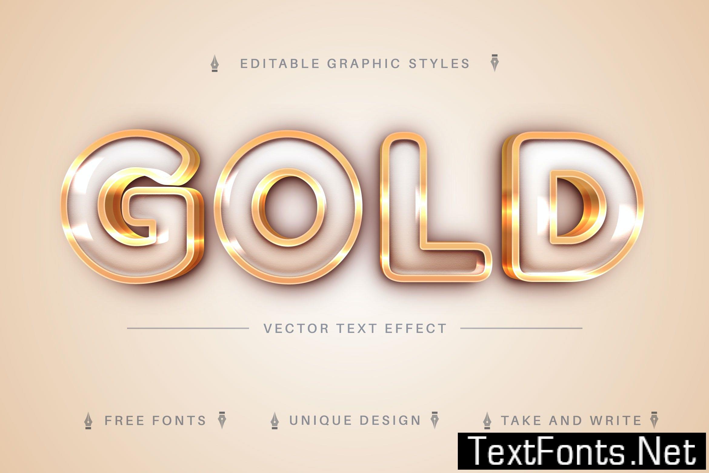 Luxury Gold Editable Text Effect Font Style R9hlexh