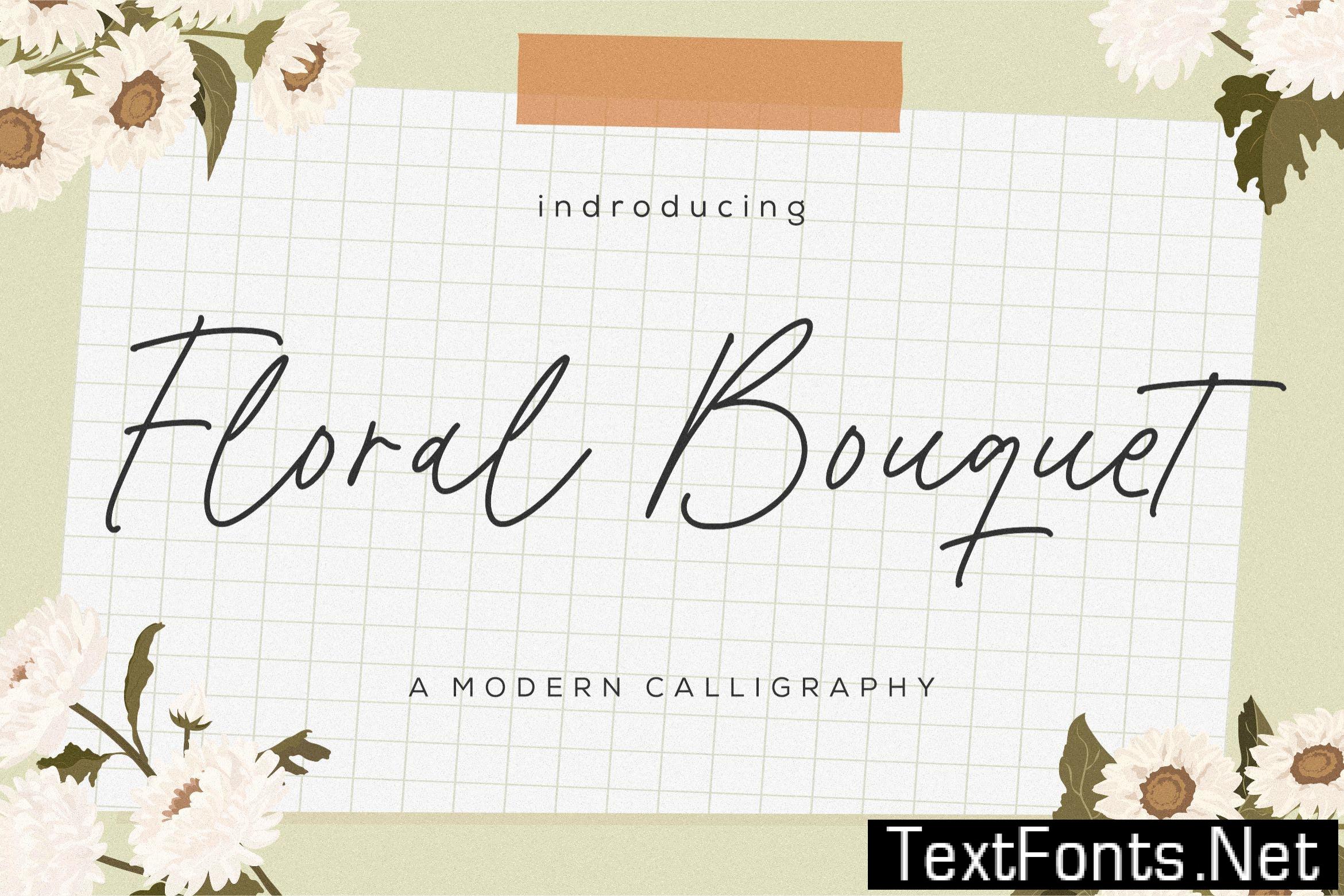 bouquet presentation script