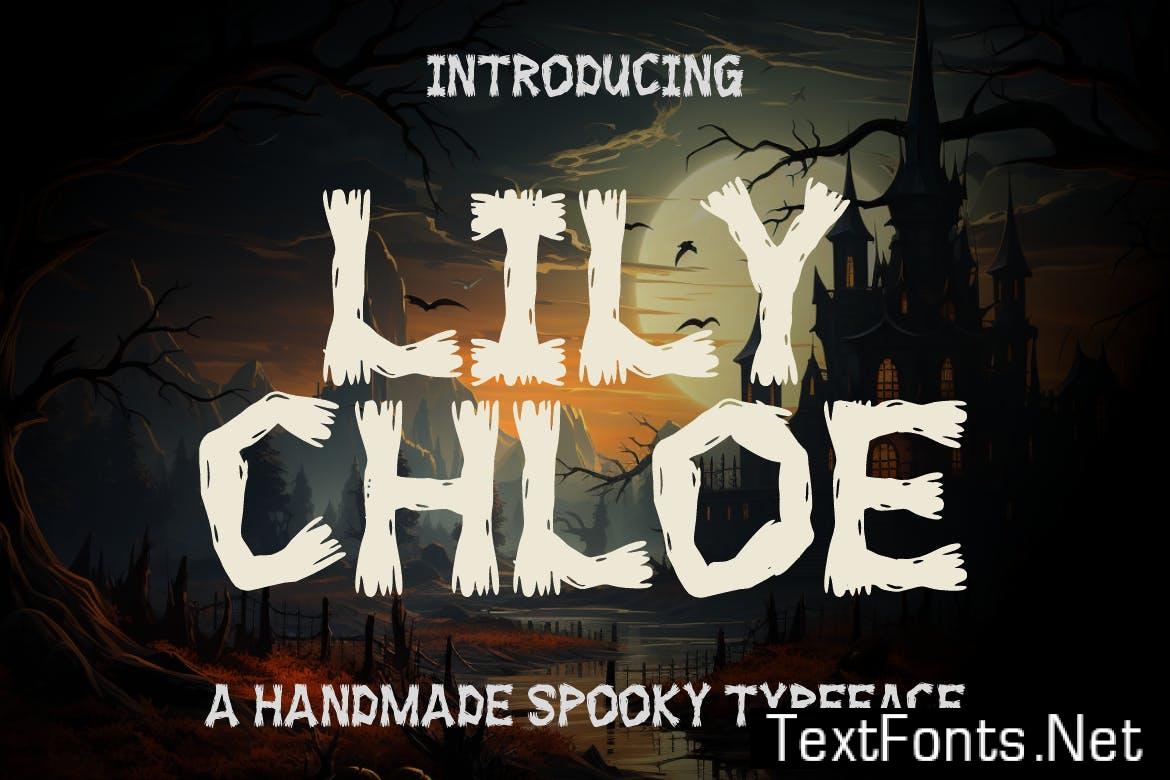 Lily Chloe Font ZVJSFXE