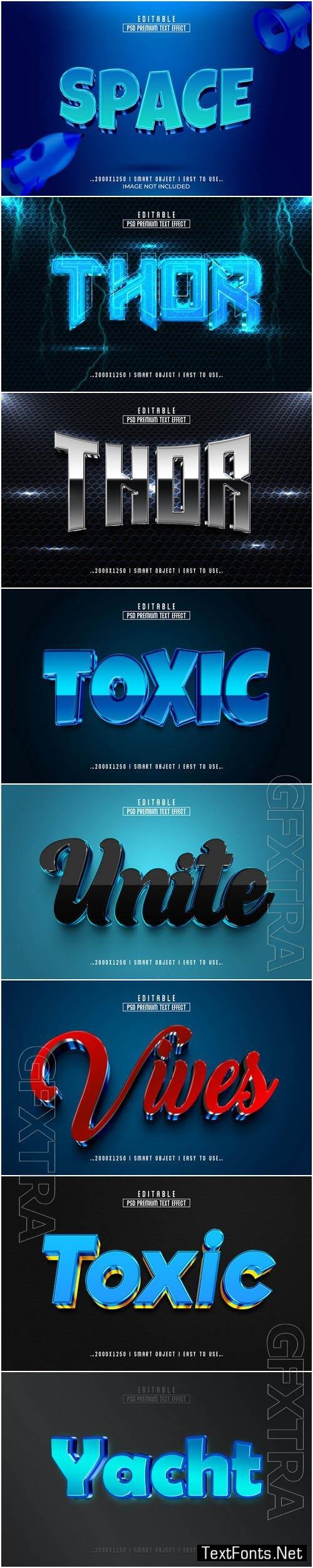 text style for photoshop