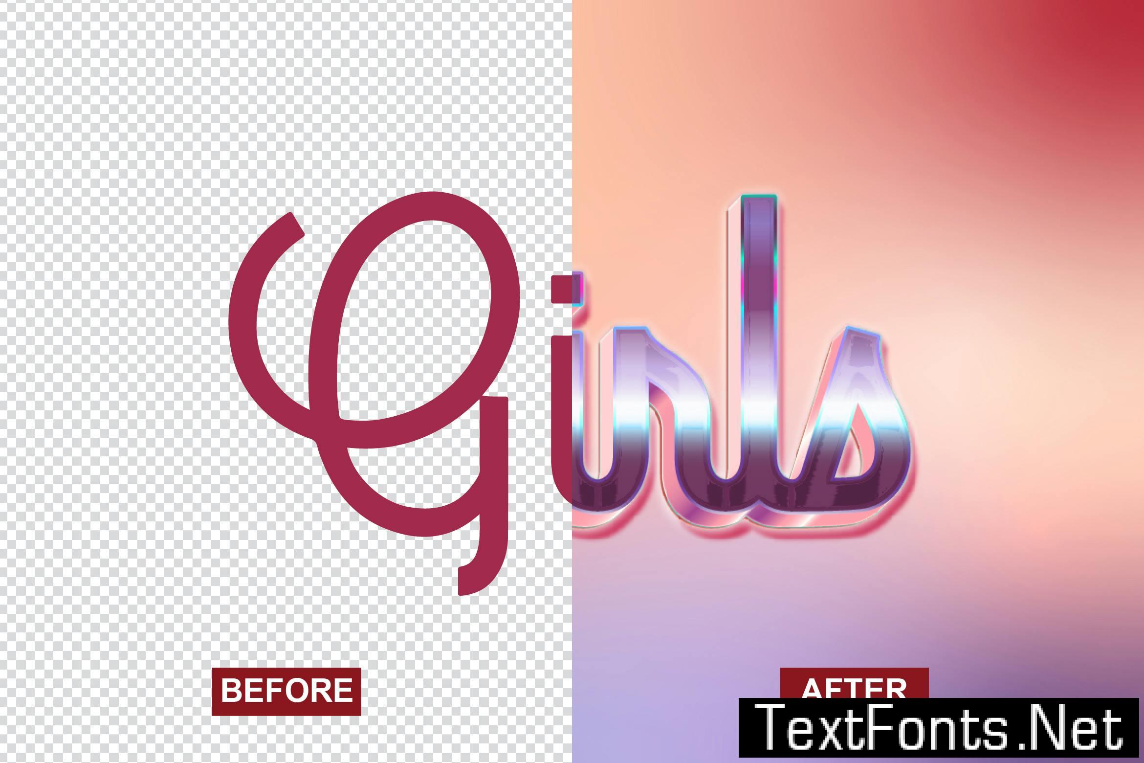 3d text layer style photoshop