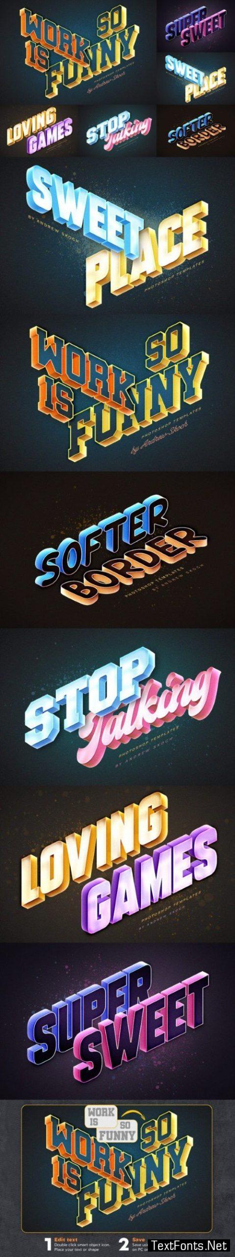 adding styles to text in photoshop