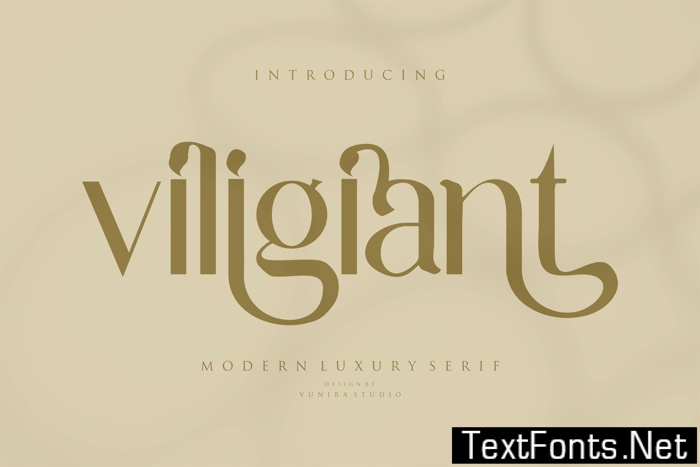 Viligiant - Modern Luxury Serif 5lb4mwm